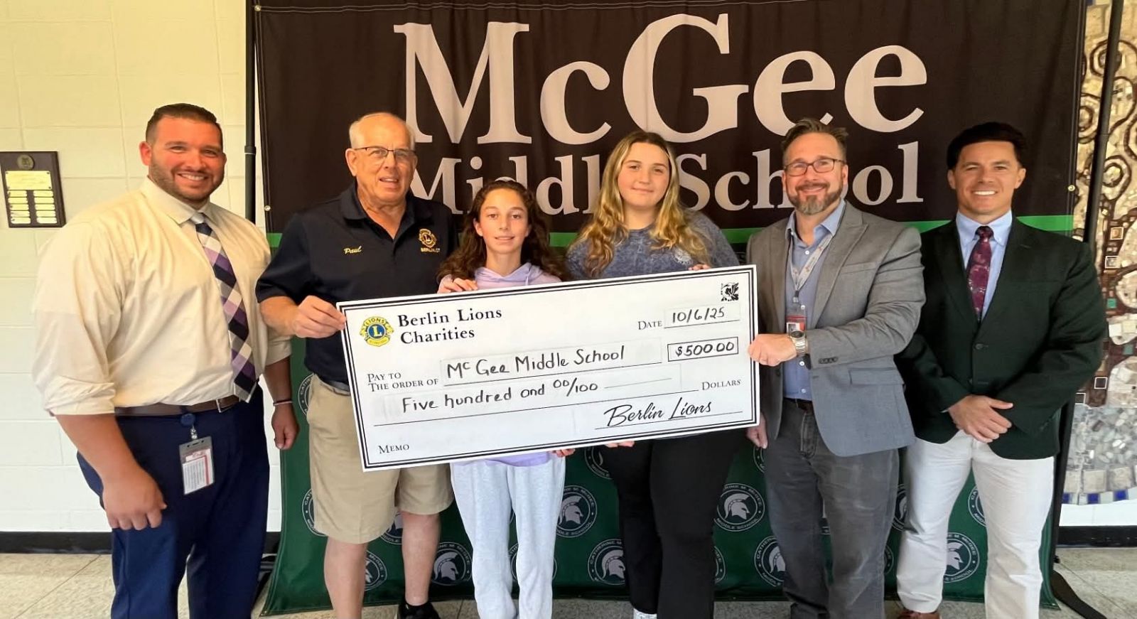 McGee Middle School 2025